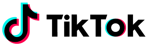 TikTok logo png icon text horizontal