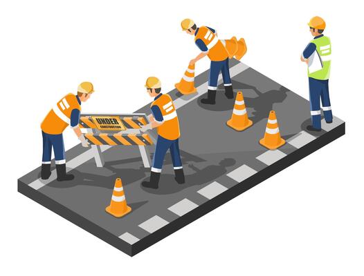 Roadworks Uk Vector Art & Graphics | freevector.com
